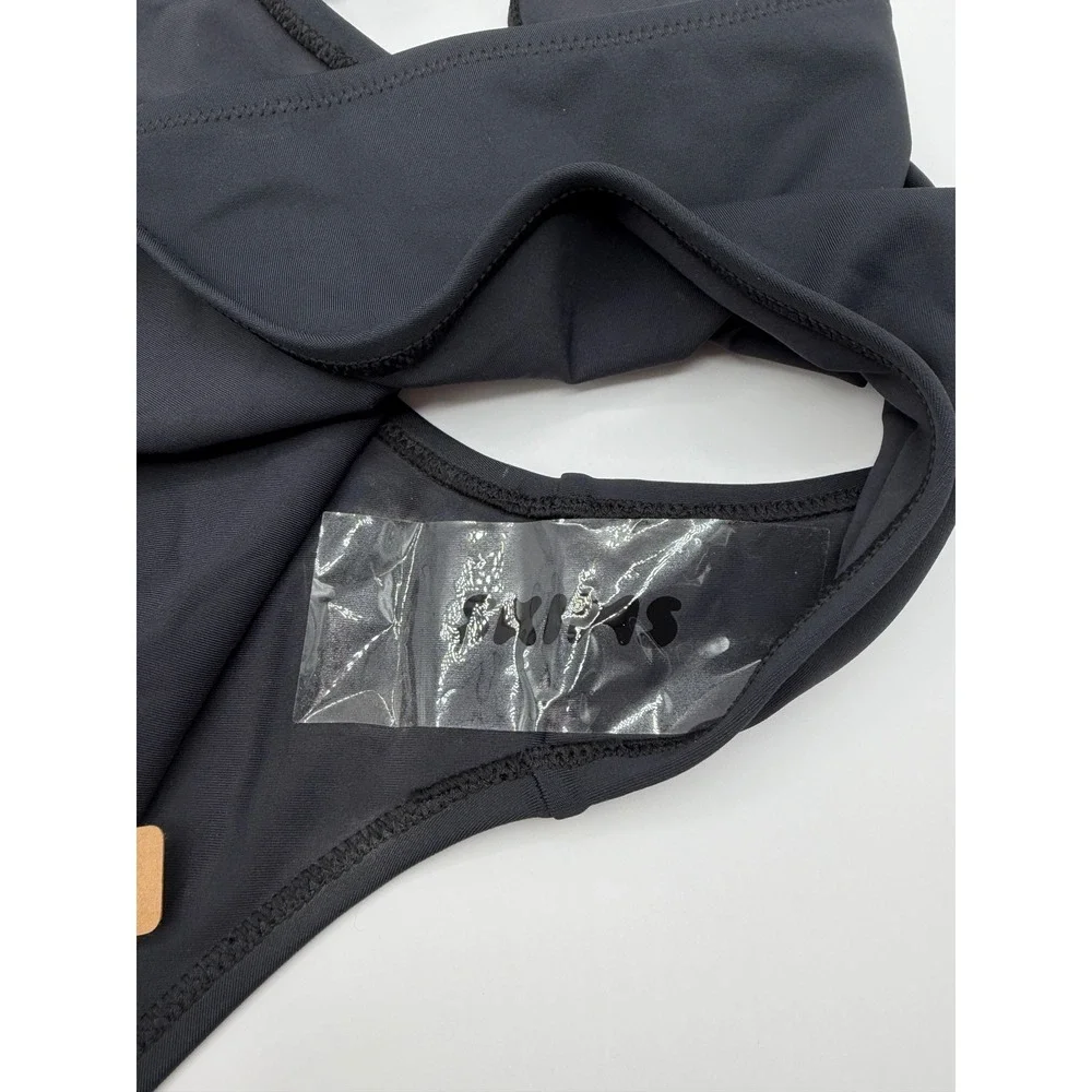 Skims Swim Bottoms Women 4X Onyx Black High Waist High Cut SW-BKN-0120 NEW